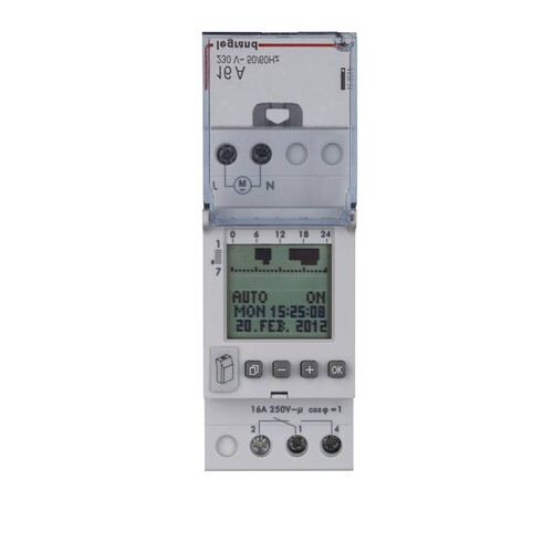 412631 Legrand AlphaRex D21 Wochen- Schaltuhr 230V AC 1K Produktbild Additional View 2 L