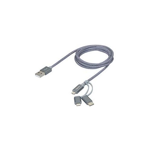 050693 Legrand Kabel 3 in 1 Micro - USB - Light Produktbild Additional View 4 L