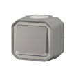 069712L Legrand Plexo Wechselschalter Kontroll FRAP IP55 grau 10AX Produktbild 3 S