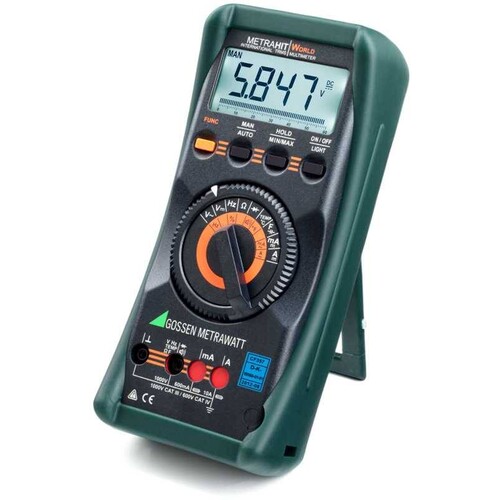 M206A GMC Digi.Multimeter METRAHIT WORLD IR-Schnittstelle, IP52, 600V CAT IV Produktbild Additional View 1 L