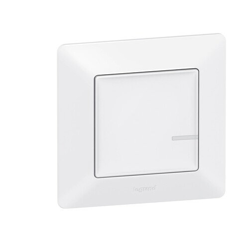 752185 Legrand Valena Life Netatmo Wandsender 1-fach ultraweiss Produktbild Additional View 4 L