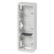 080283 Legrand Mosaic Aufputz Gehäuse 3X2 modulig vertikal Farbe: Ultraweiß Produktbild 3 S
