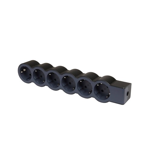 694580 Legrand Flache Steckdosenleiste 6x Steckdose, ohne Kabel Kabel Farbe: S Produktbild Additional View 2 L