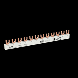 2CDL825008R1012 ABB Gabel Sammelschiene 2P 10mm2 12 PINs Produktbild front M