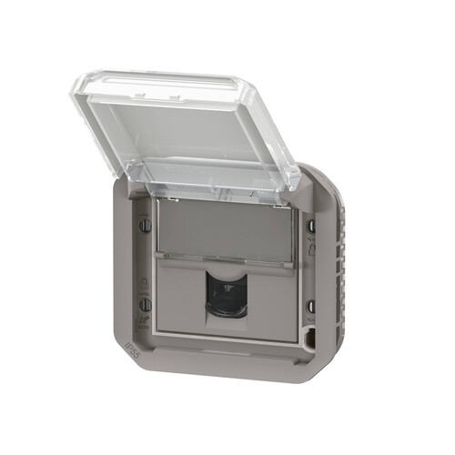 069569L Legrand Plexo New Einsatz RJ45 Datendose Kategorie 6 FTP in der Farbe: Produktbild Additional View 3 L