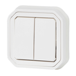 069855L Legrand Plexo New FRUP Doppelwechselschalter 10AX/Taster 10A S Produktbild 2 S