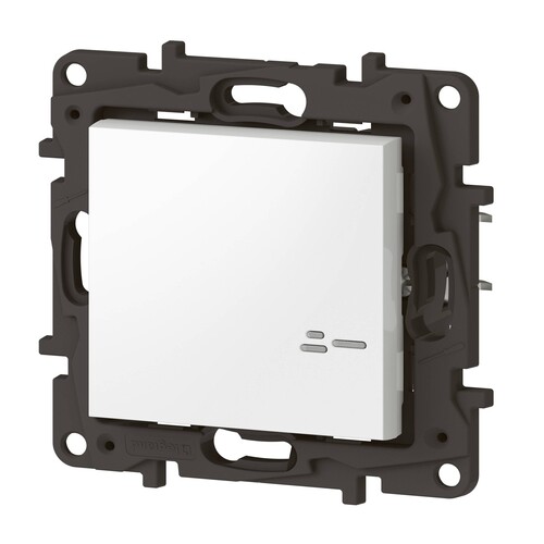 863653 Legrand Niloe Step with Netatmo Schalter/Dimmer, Farbe: Ultraweiß Produktbild Additional View 3 L