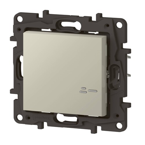 863953 Legrand Niloe Step with Netatmo Schalter/Dimmer, Farbe: Sand Produktbild Additional View 3 L