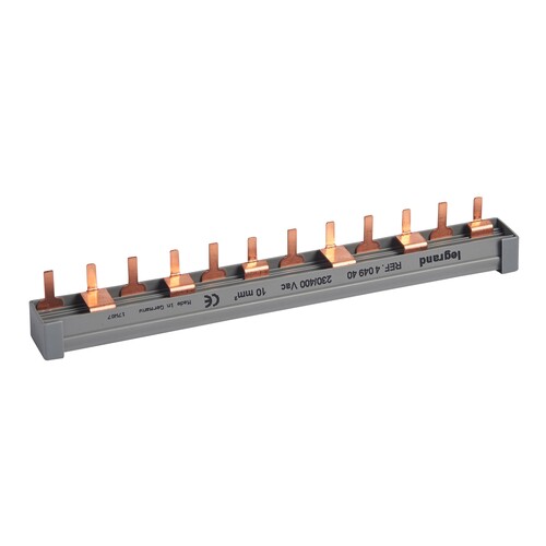 404940 Legrand STIFT-SCHIENE 2P,6X2,L+N 10QMM Produktbild Additional View 2 L