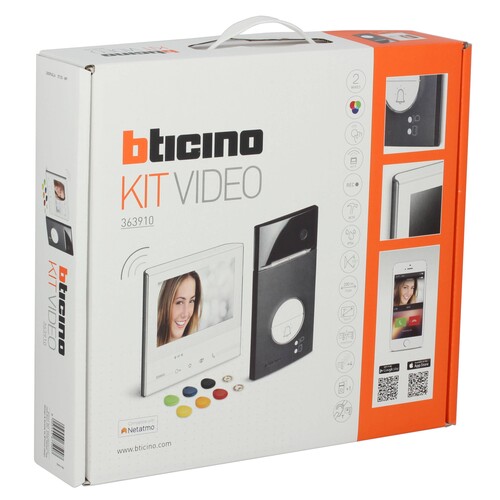 363910 Legrand Flex'ONE Video-Set Türstation LINEA3000 Black+CLASSE300 X1 Produktbild Additional View 1 L