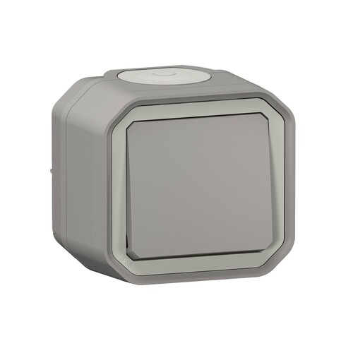 069711L Legrand Plexo Wechselschalter FRAP IP55 grau 10AX Produktbild Additional View 5 L