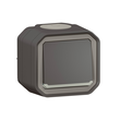 069721L Legrand Plexo Wechselschalter Kontroll FRAP IP55 anthrazit 10AX Produktbild 5 S