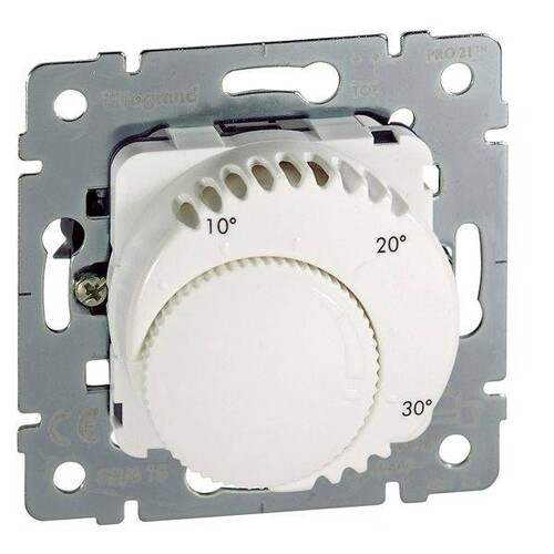 775815 Legrand Raumthermostat PRO21 Standard ultraweiß Produktbild Additional View 2 L