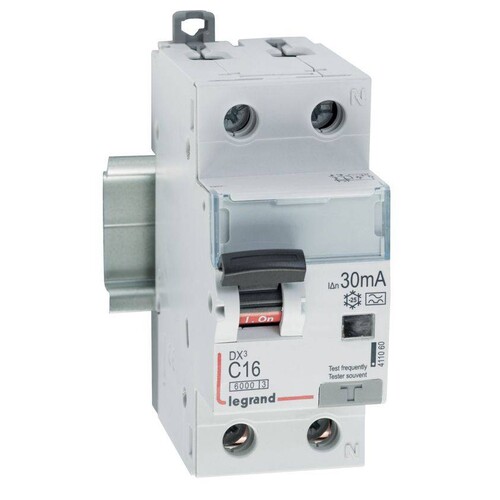 411060 Legrand DX3 FILS C13A 1P+N 6KA 30MA A FI/LS-Schalter Produktbild Additional View 3 L
