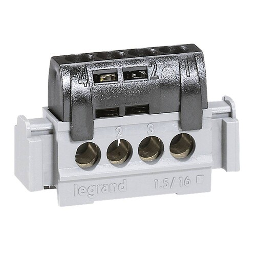 004850 Legrand LEXIC PHASENKLEMMEN 1/4 Produktbild Additional View 6 L