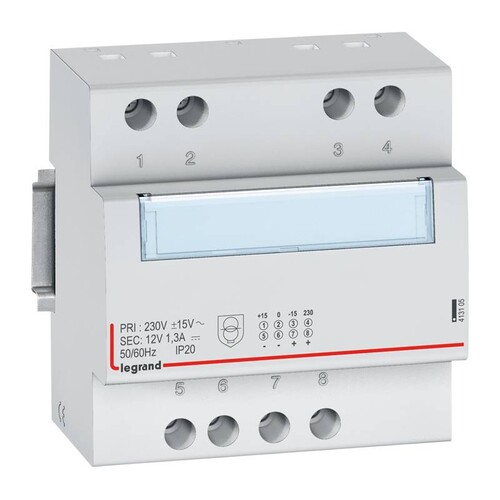 413105 Legrand U-VERSORG230AC/12VDC1,25A Produktbild Additional View 2 L