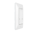 752187 Legrand Valena Life Netatmo Wandsender 2-fach ultraweiss Produktbild Additional View 3 S