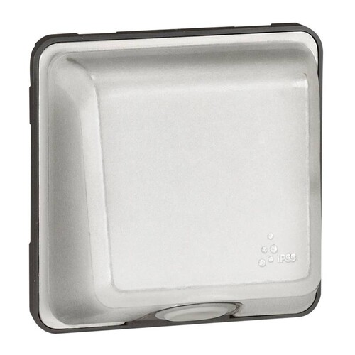 077850 Legrand Einsatz Kabelauslass mit Zugentlastung max. 3x2,5mm² Soliroc IP5 Produktbild Additional View 2 L