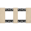 KA4802M2ZW Bticino LivingNow Abdeckrahmen 2x2 modulig in der Farbaus Produktbild Additional View 1 S