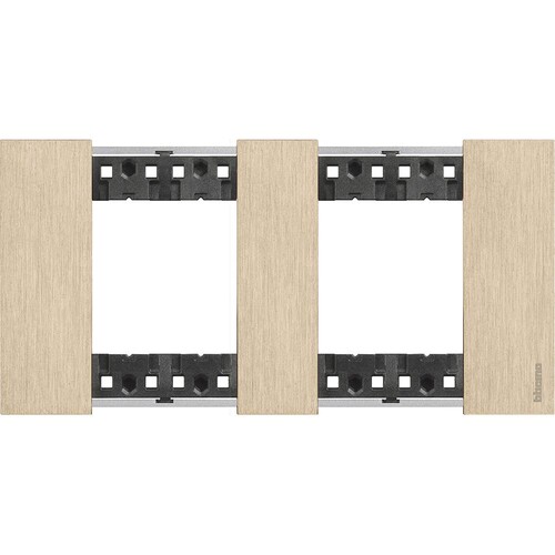 KA4802M2ZW Bticino LivingNow Abdeckrahmen 2x2 modulig in der Farbaus Produktbild Additional View 1 L