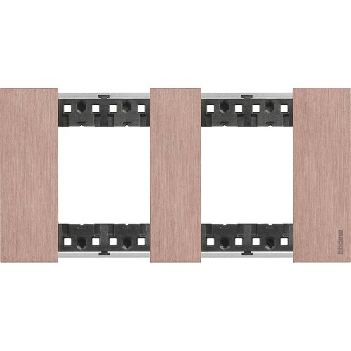 KA4802M2ZM Bticino LivingNow Abdeckrahmen 2x2 modulig in der Farbaus Produktbild Additional View 1 L