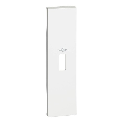 KW10P Bticino LivingNow 1 modulige Abdeckung für USB Datendose in der Farb Produktbild Additional View 1 L