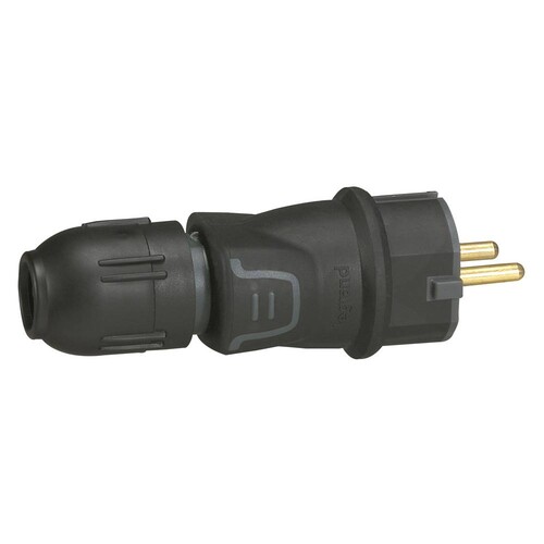 050340 Legrand Gummistecker 16A Farbe: Schwarz Produktbild Additional View 2 L
