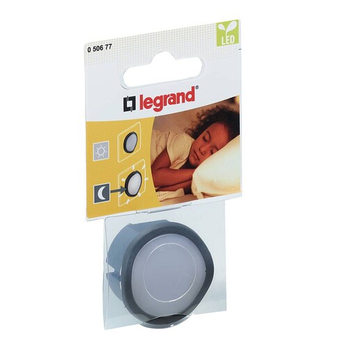 050677 Legrand Dimmbares Nachtlicht mit Helligkeitssensor LED 0,06W Farbe SCHWA Produktbild Additional View 2 L