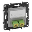 864344 Legrand Niloe Step Sc/Apc Fibre Optic Aluminium Produktbild Additional View 1 S