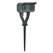 069759L Legrand Plexo New Gartenpfahl 2- fach vorverdrahtete SSDO, SL, EB, IP44, Produktbild Additional View 3 S