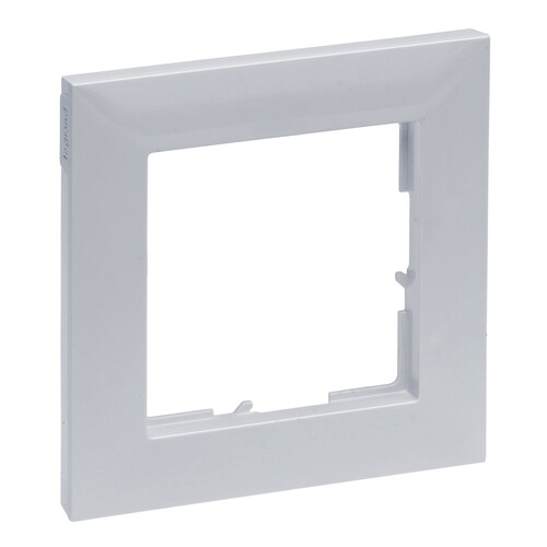 765271 Legrand SEANO 1-fach Rahmen in der Farbausführung Aluminium lackiert Produktbild Additional View 1 L