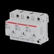 2CTB815710R4700 ABB Kombi-Ableiter T1-T2 12.5kA/Pol TNC 3 Uc 440V Up 1 6 kV Produktbild 3 S