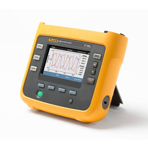 4588378 Fluke Dreiphasiger Power-Logger mit erweiterten Funktionen, Basisversio Produktbild Additional View 2 L