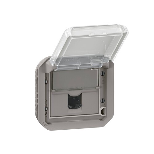 069569L Legrand Plexo New Einsatz RJ45 Datendose Kategorie 6 FTP in der Farbe: Produktbild Additional View 4 L