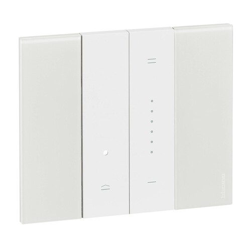 K4411 Bticino LivingNow 2 moduliger Universal Tastdimmer ohne Neutralleiter Produktbild Additional View 2 L