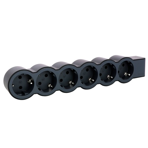 694580 Legrand Flache Steckdosenleiste 6x Steckdose, ohne Kabel Kabel Farbe: S Produktbild Additional View 4 L