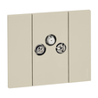 K4210M2D Bticino LivingNow 2 moduliger Einsatz TV-R-SAT Produktbild Additional View 2 S