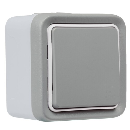69711 LEGRAND FR AP WECHSELSCHALTER GRAU PLEXO IP55 Produktbild Additional View 5 L