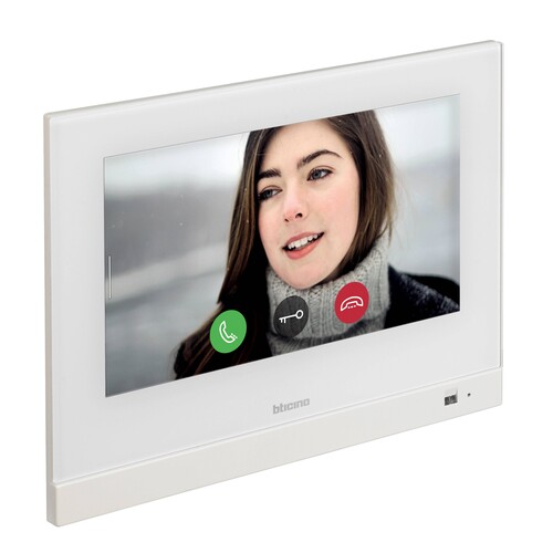 3488W Bticino MM-Touchscreen 7 Zoll Hausstation weiss Produktbild Additional View 6 L