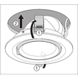 4058075104020 Ledvance SP VARIO DN170 35W/3000K 24DEG WT Produktbild Additional View 8 S