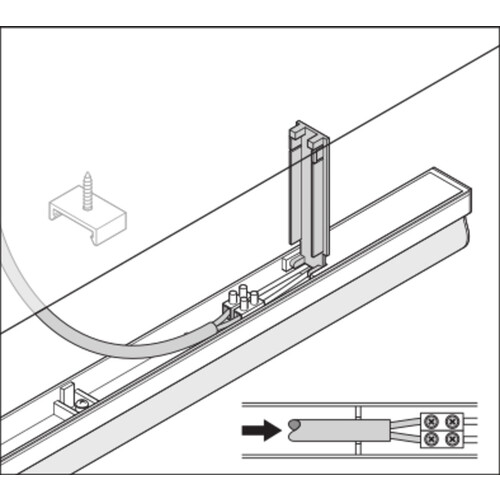 4058075099692 Ledvance LN COMP BATTEN 600 10W/3000K Lichtleiste Produktbild Additional View 5 L