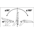 4058075353299 Ledvance Floodlight FL PFM ASYM 55x110 50 W 3000 K BK Produktbild Additional View 6 S