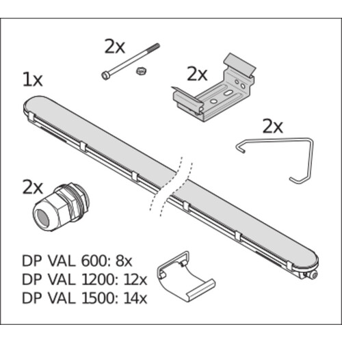 4058075300903 Ledvance Feuchtraumleuchte DP VAL 50W/4000K IP65 1500 Produktbild Additional View 6 L