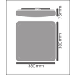 4099854042058 Ledvance SF SQUARE 330 SEN V 24W 3CCT IP44 Produktbild Additional View 5 S