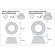 4058075844391 Ledvance HB P 200W 865 110DEG IP66 PS Produktbild Additional View 7 S