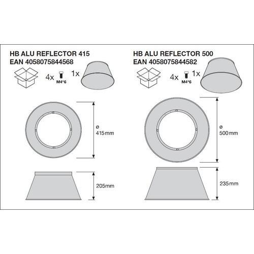 4058075844391 Ledvance HB P 200W 865 110DEG IP66 PS Produktbild Additional View 7 L