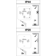 4099854042034 Ledvance SF SQUARE 330 V 24W 3CCT IP44 Produktbild Additional View 5 S