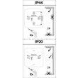 4099854042058 Ledvance SF SQUARE 330 SEN V 24W 3CCT IP44 Produktbild Additional View 6 S