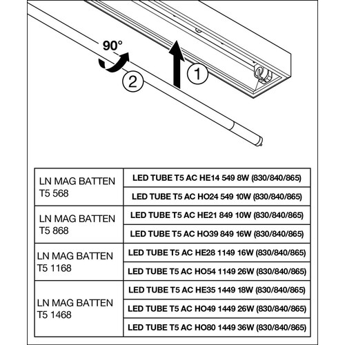 4099854009747 Ledvance LN MAG BATTEN T5 1168 Produktbild Additional View 6 L