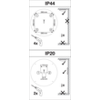 4099854042133 Ledvance SF CIRC 500 V 42W 840 IP44 PS Produktbild Back View S